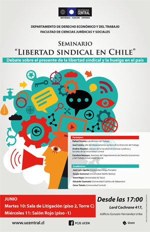 Seminario Libertad Sindical en Chile