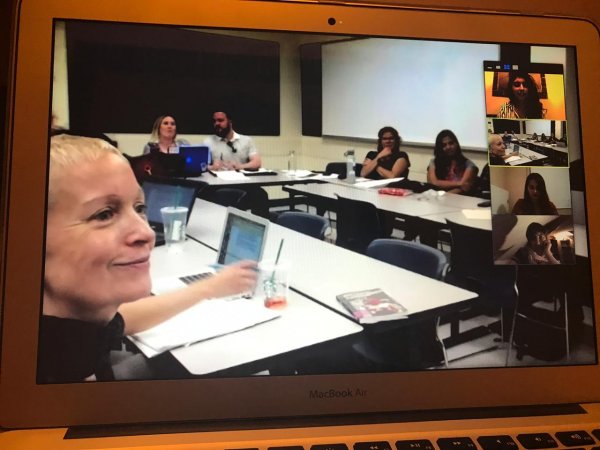 Académicas de Gobierno y Comunicaciones participan en clase virtual con Universidad de Arizona