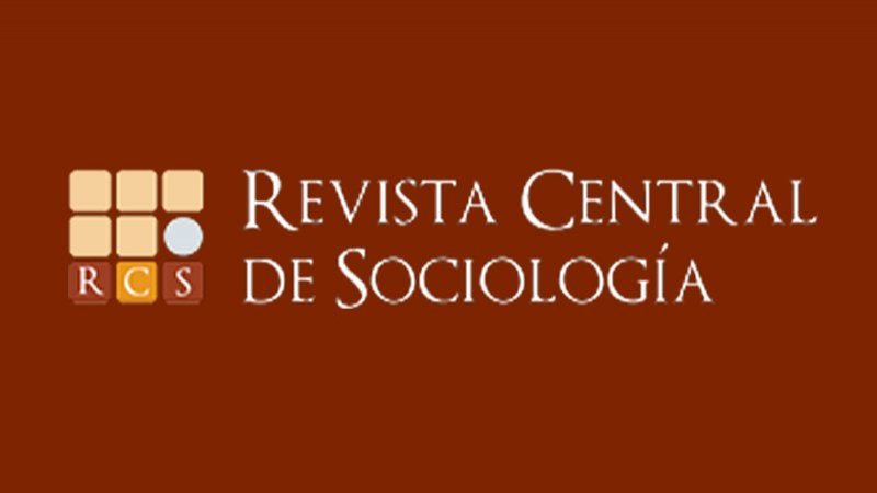 Revista Central de Sociología abre nueva convocatoria para publicación de artículos
