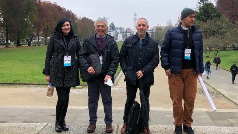 Psychology students and a researcher from the Research Institute participate in the Congress of the Inter-American Society of Psychology./Estudiantes de Psicología e investigador del Instituto de Investigación participan en Congreso de la Sociedad Interamericana de Psicología