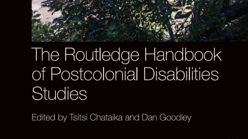 Directora Beatriz Revuelta contribuye con capítulo en el libro The Routledge Handbook of Postcolonial Disability Studies, editorial Routledge.