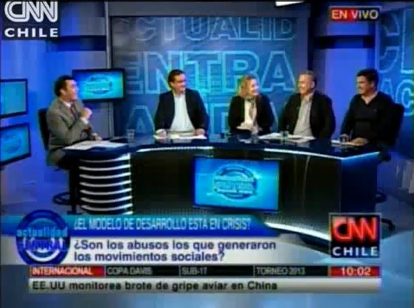 Decano de FACEA aporta mirada económica en programa “Actualidad Central” de CNN