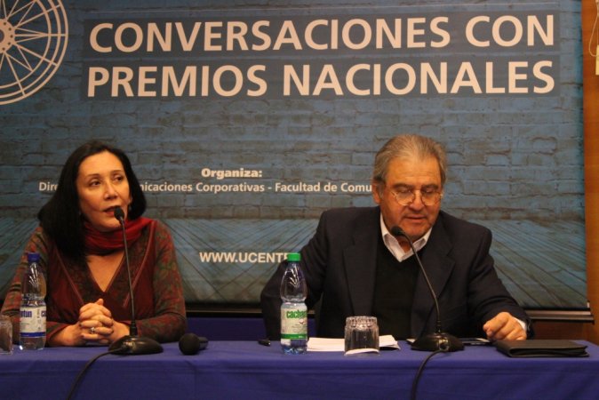 Sergio Campos en una nueva cita del ciclo “Conversaciones con premios nacionales”