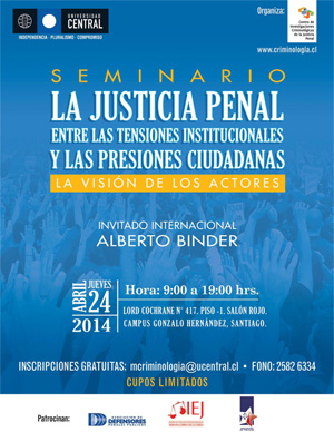 Afiche seminario penal