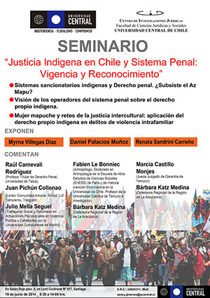 Seminario Justicia Indígena y Derecho Penal