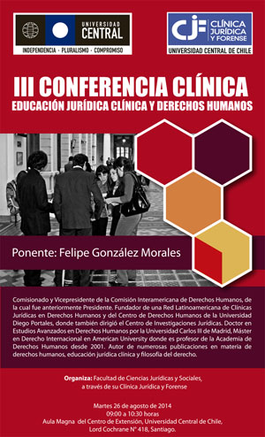 Conferencia educación jurídica clínica y derechos humanos