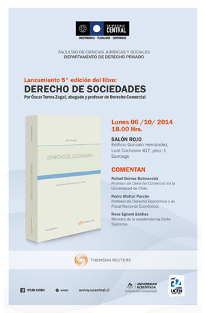 Derecho de Sociedades, Óscar Torres, Derecho Privado, libro