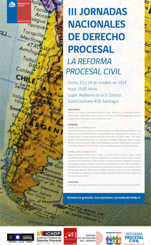 Reforma Procesal Civil, Derecho Procesal, Ministerio de Justicia, Senado, 