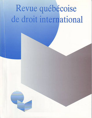 Revue Québécoise de Droit International, Sergio Fuenzalida, derechos humanos, derecho indígena, Convenio 169