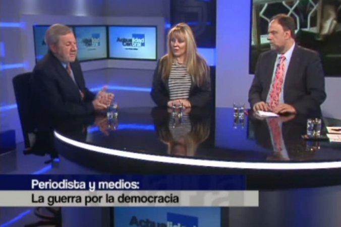 Actualidad Central: Periodista y medios ‘la guerra por la democracia’