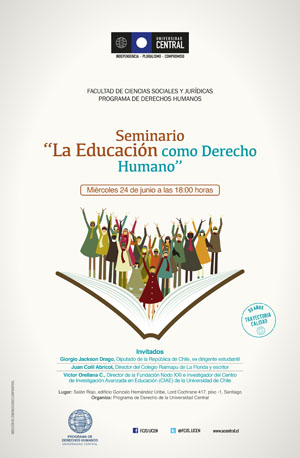 Educación, derechos humanos, Programa de Derechos Humanos, Universidad Central