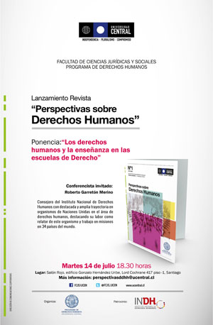 Programa de Derechos Humanos, Perspectivas sobre derechos humanos, INDH, Instituto Nacional de Derechos Humanos