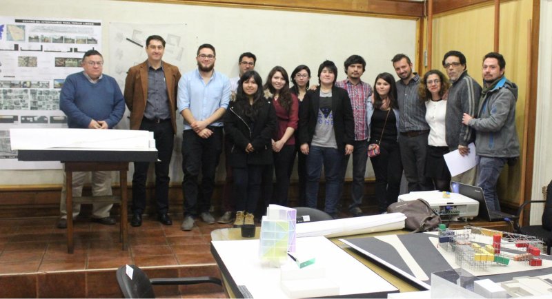 Estudiantes de Taller IV de Arquitectura presentan proyectos en la Municipalidad de Conchalí