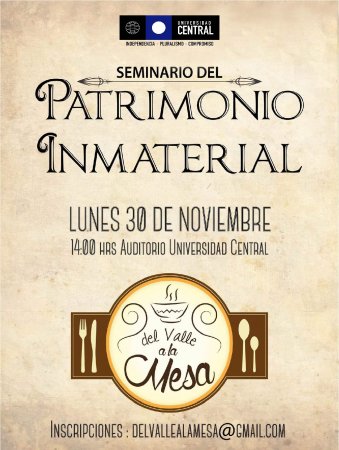 En Ucentral La Serena se desarrollará Seminario del Patrimonio Inmaterial