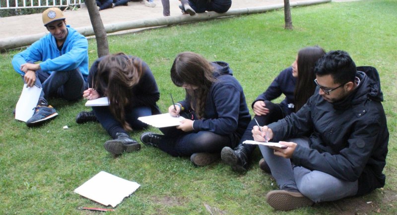 Escolares de Lo Barnechea asisten a segundo taller de manejo integrado de áreas verde