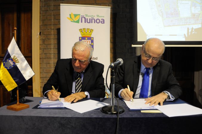 UCEN firma convenio de cooperación con Municipalidad de Ñuñoa