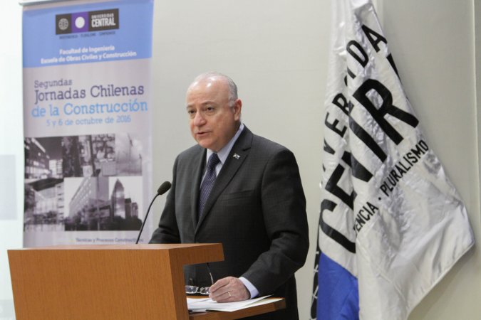 Rector participa en inauguración de las ‘Segundas Jornadas Chilenas de la Construcción’