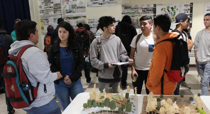 Todo listo para recibir a los nuevos estudiantes de Arquitectura y de Arquitectura del Paisaje