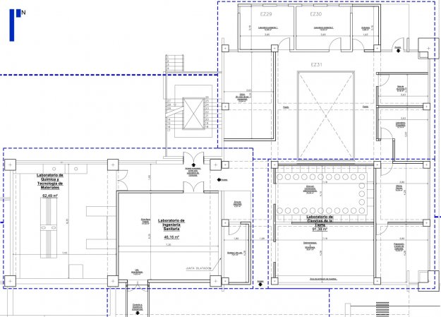 Nuevos laboratorios de FING en construcción