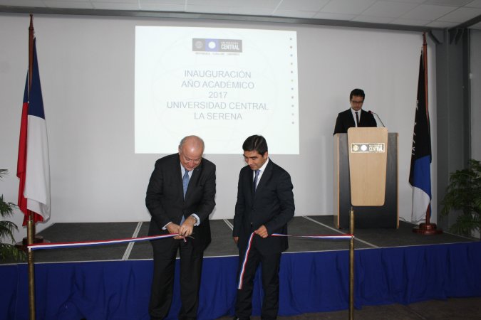 Libardo Buitrago inauguró Año Académico 2017 de la Universidad Central Sede La Serena