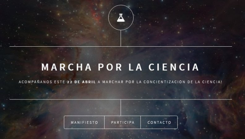 Marcha internacional por la ciencia