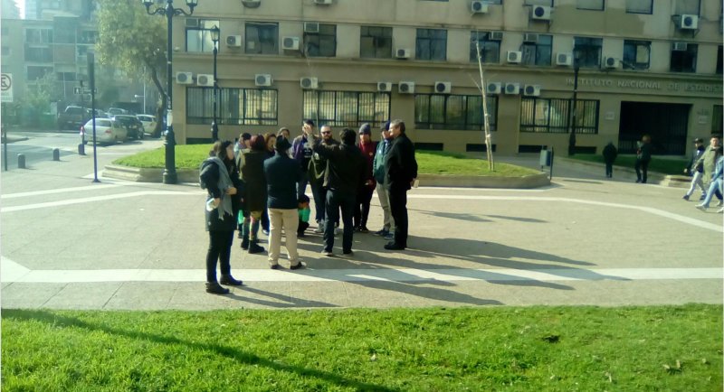 Con un recorrido por el eje cívico de Santiago la FAUP celebró el Día del Patrimonio Cultural