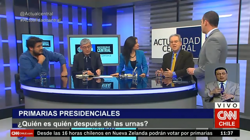 Decano Sergio Campos recalca el fin del binomio político en Actualidad Central