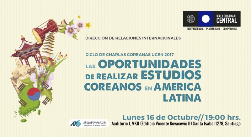 Charla: Las oportunidades de realizar Estudios Coreanos en América Latina