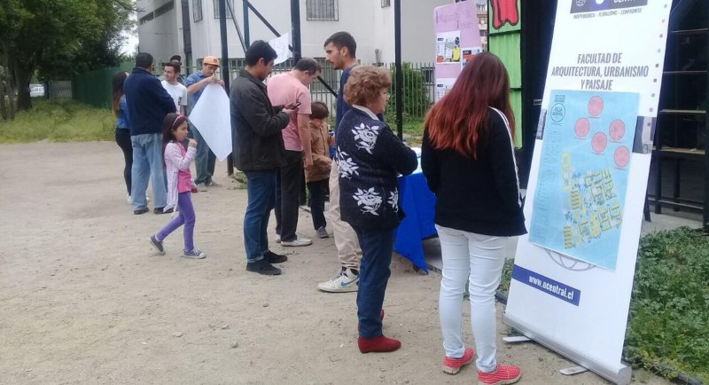 Clínica Territorial UCEN realiza cuarta jornada de Mapeo Colectivo en la Villa Olímpica