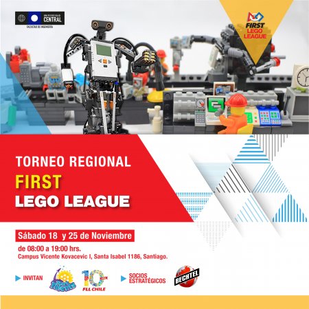 Torneo First Lego League en la UCEN