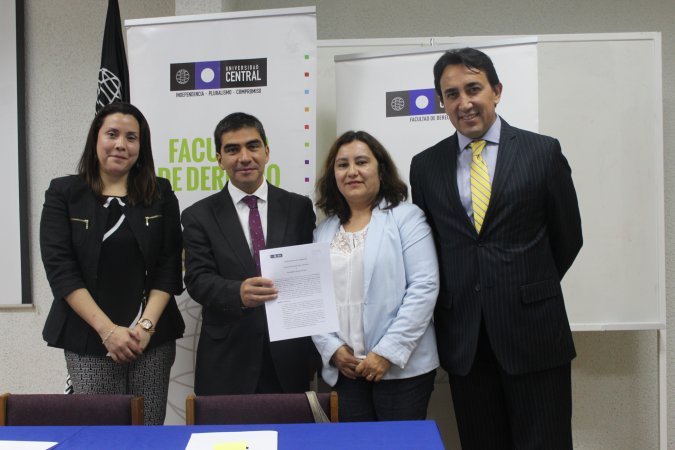 Universidad Central sede La Serena firma convenio de colaboración con Radio San Bartolomé y la Fundación Acción para la Infancia
