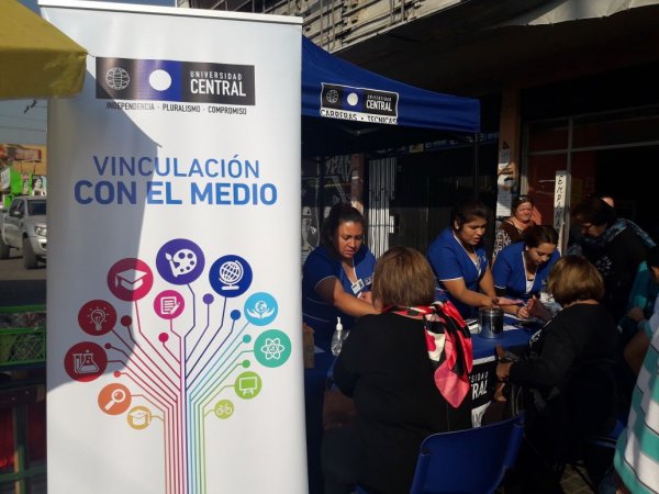 Estudiantes de TNS en Enfermería realizaron controles preventivos de salud en Conchalí