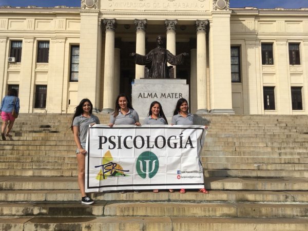 Centralinas participaron en el X Encuentro de estudiantes de psicología en La Habana