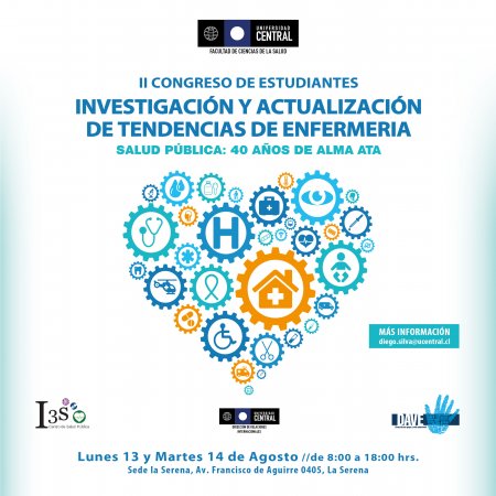 Sede La Serena recibirá al II Congreso de Estudiantes de Investigación en Enfermería