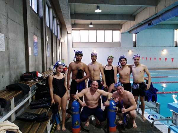 El buceo llegó a la U.Central