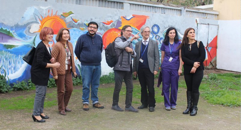 FAUP inaugura mural artístico en el Instituto Psiquiátrico