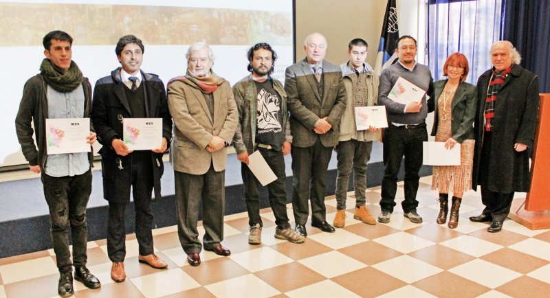 Se realiza ceremonia de premiación del Concurso Mural Estación Parque Almagro