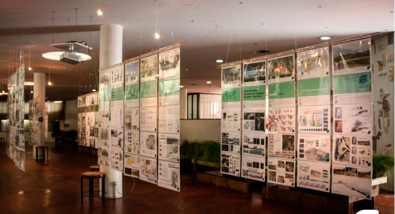 Escuela de Arquitectura del Paisaje expone proyectos en bienal europea de la disciplina
