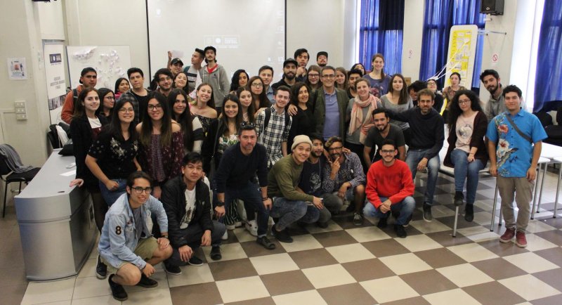 Conversatorio con profesores y workshop con estudiantes FAUP realizaron académicos de la U. de Alicante