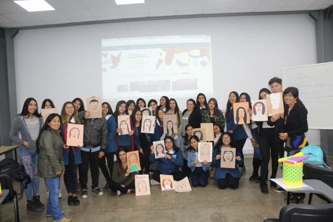 Estudiantes de Pedagogía en Educación Diferencial participan en la VI Semana de la Educación Artística de la Región de Coquimbo