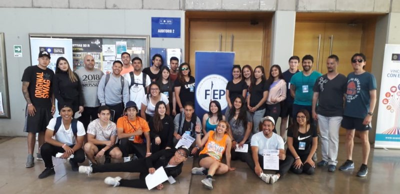 Delegación de estudiantes y docente de Ucentral La Serena participan en el V Congreso Internacional de Educación Física