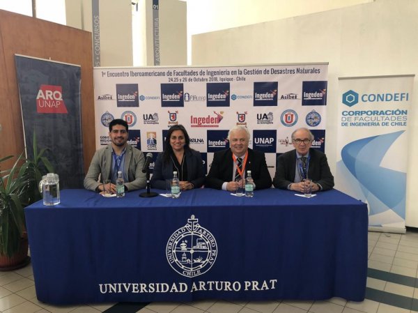 Primer encuentro Iberoamericano de Facultades de Ingeniería en la gestión de desastres naturales INGEDEN 2018