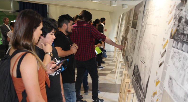 Exponen proyectos de título de Arquitectura y de Arquitectura del Paisaje