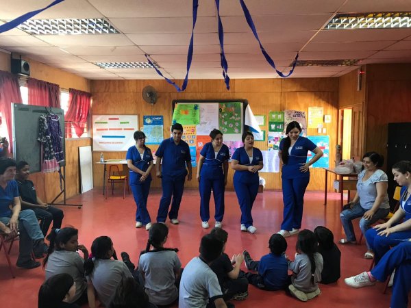 TNS en Enfermería realizó actividad educativa en Asociación Recrear