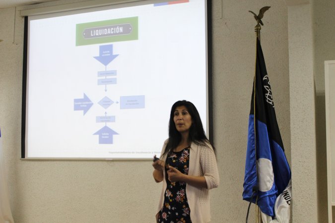 Superintendencia de Insolvencia y Reemprendimiento realiza charla en U.Central La Serena