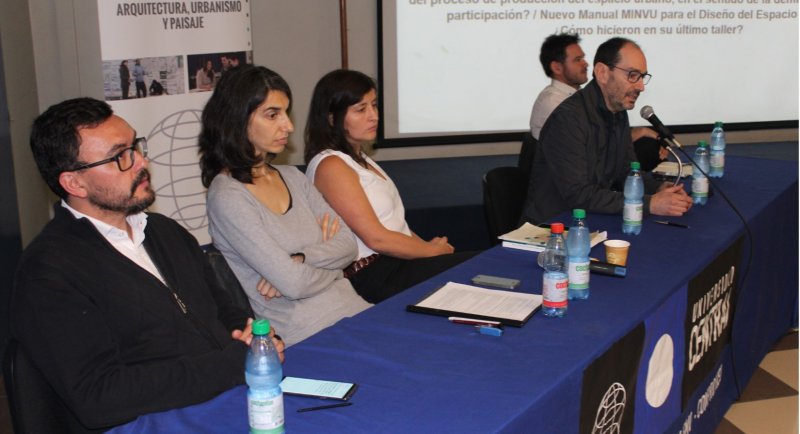 Académicos y expertos abordaron el diseño urbano en encuentro organizado por la Escuela de Arquitectura