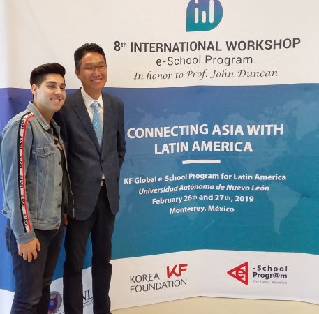 Académico y estudiante de la U.Central participaron en el 8th International Workshop del e-School Program 2019 de la Korea Foundation for Latin America
