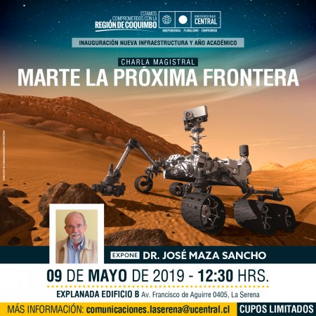 Ucentral Región de Coquimbo presentará charla del destacado astrónomo nacional José Maza
