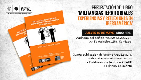 Presentación del libro ‘Militancias Territoriales Experiencias y Reflexiones en Iberoamérica’