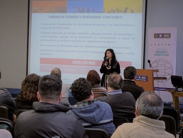 Socialización del Protocolo de Género realizada en la Facultad de Ingeniería y Arquitectura